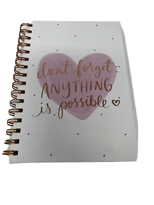 Eccolo Dayna Lee Collection, Don’t Forget Anything Is Possible journal