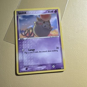 Pokémon TCG Spoink EX Emerald 66/106 Regular Common NM