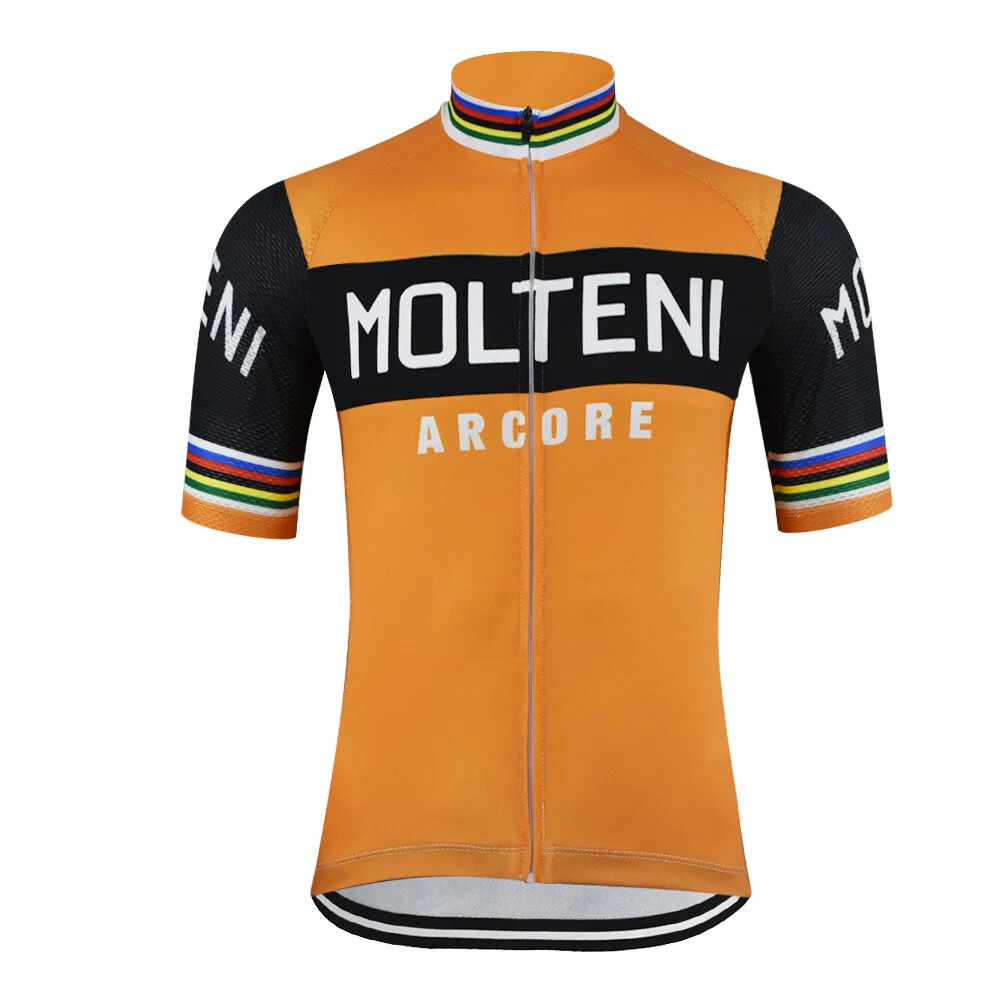 Retro Men's Summer Cycling Jersey Classic Bike Mountain Racing Bicycle Cycling