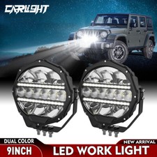 COLIGHT 7" 9" LED Work Light 12V 24V Spotlight Headlight For Land Rover Defender