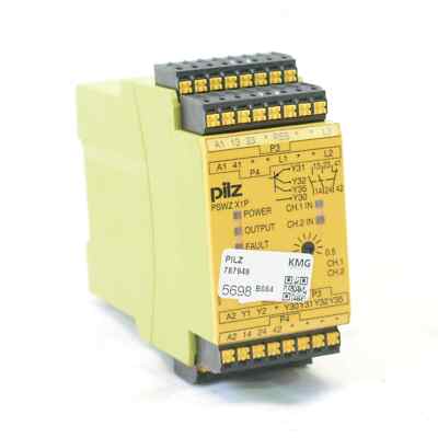 Pilz Stillstandsüberw. 787949  PSWZ X1P C 0,5V/24-240VACDC 2n/o 1n/c2so -ref-