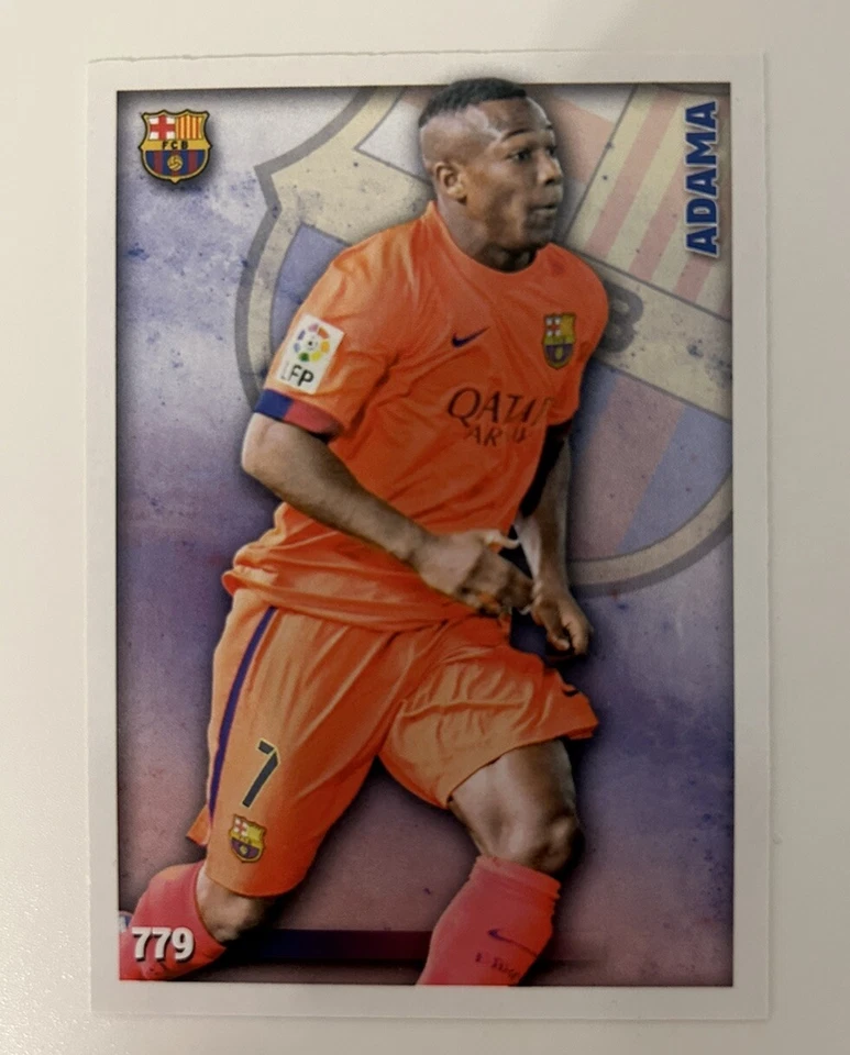 2x ADAMA TRAORE 2014/15 MUNDICROMO ROOKIE RC - Image 2 of 4