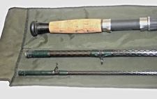14'-0" SHAKESPEARE "ROYALTY SALMON FLY" 3 PCE SALMON FISHING ROD 10/1# (R-300)