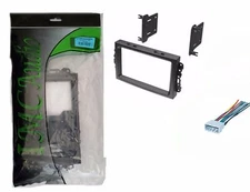 Chrysler Dodge Jeep Double Din Dash Kit for Radio Stereo Install Wire Harness