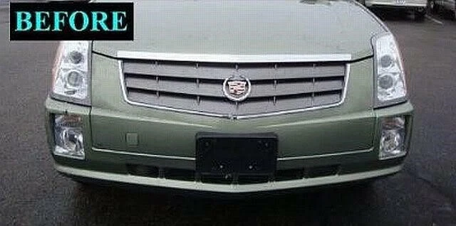 Cadillac SRX 2004-2009 moldura cromada para parrilla 2005 2006 2007 2008 04 05 06 Foto 3 de 4