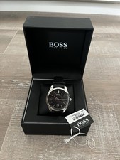 Boss Herrenuhr Circuit 1513729 Schwarz Silber...
