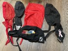 Motorcycle Bandana Head Wraps, Doo Rag Dorag, Black/RED-lot Of 5 — photo 1
