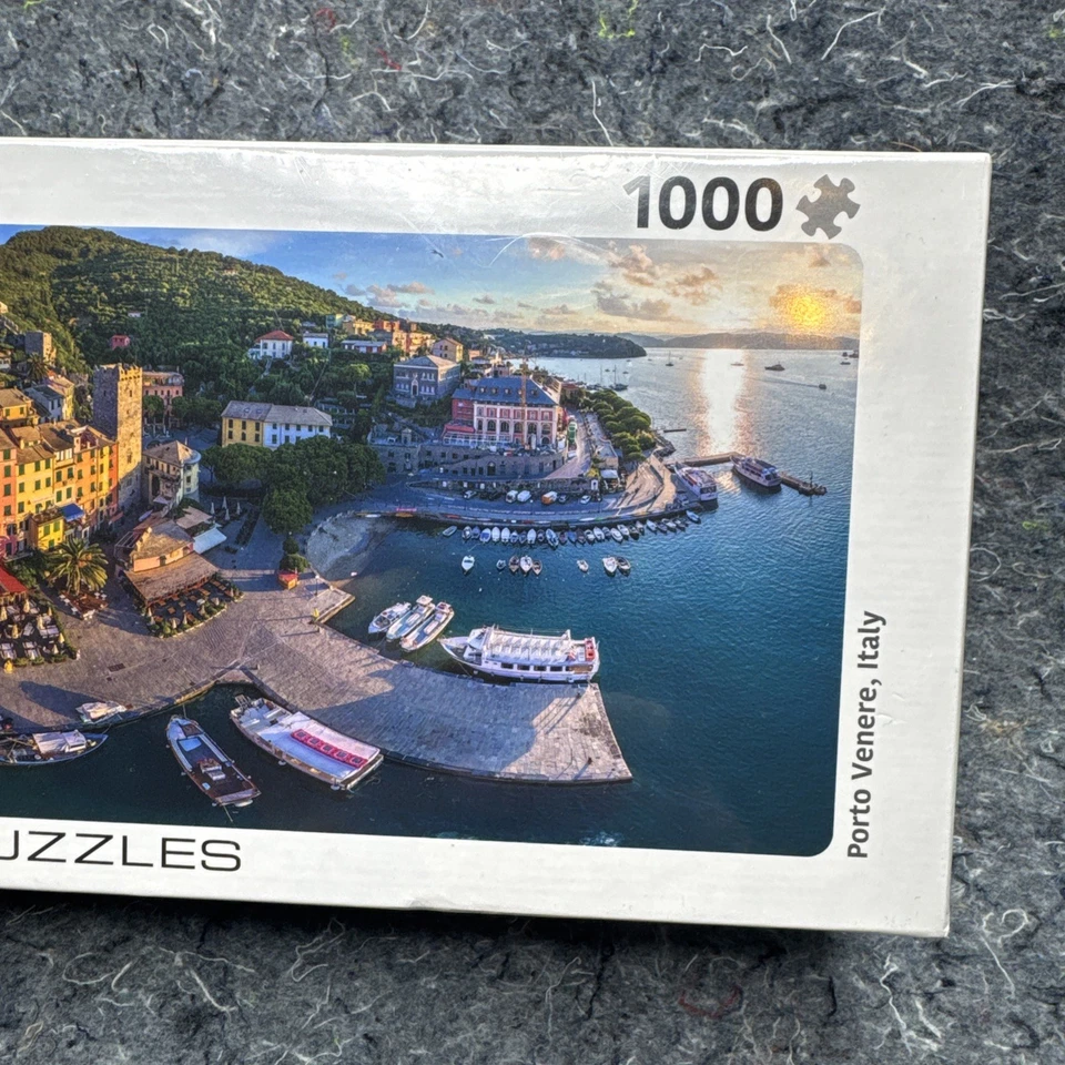 Quebra-cabeças Eurográficos AirPano Porto Venere Itália 360 1000 Peças Novo Selado Novo Na Caixa - Imagem 4 de 4