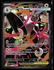 Mega Lopunny ex 128/094 Phantasmal Flames Pokemon Holo NM