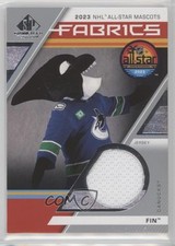 2023 Upper Deck SP Game Used All-Star Mascot Fabrics Fin The Whale #ASM-FT 10no