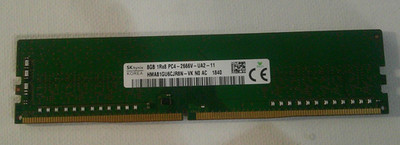 SK Hynix 8GB 1Rx8 PC4-2666V-UA2-11 HMA81GU6CJR8N-VK Desktop RAM