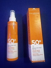 Clarins Body Sunscreen Lotion Spray Broad Spectrum SPF 50 150ml 5 Fl Oz Sealed