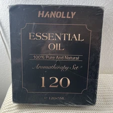 Hanolly Essential Oil 100% Pure & Natural -  Candles, Soap, Diffusers 120 Scents