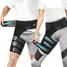Sciatica Pain Relief Brace Hip Thigh Groin Hamstring Compression Sleeve for Men