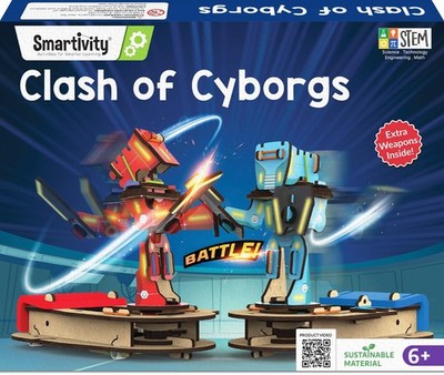 Smartivity 2-in-1 Fighting Robots DIY Toy Kids 6�12