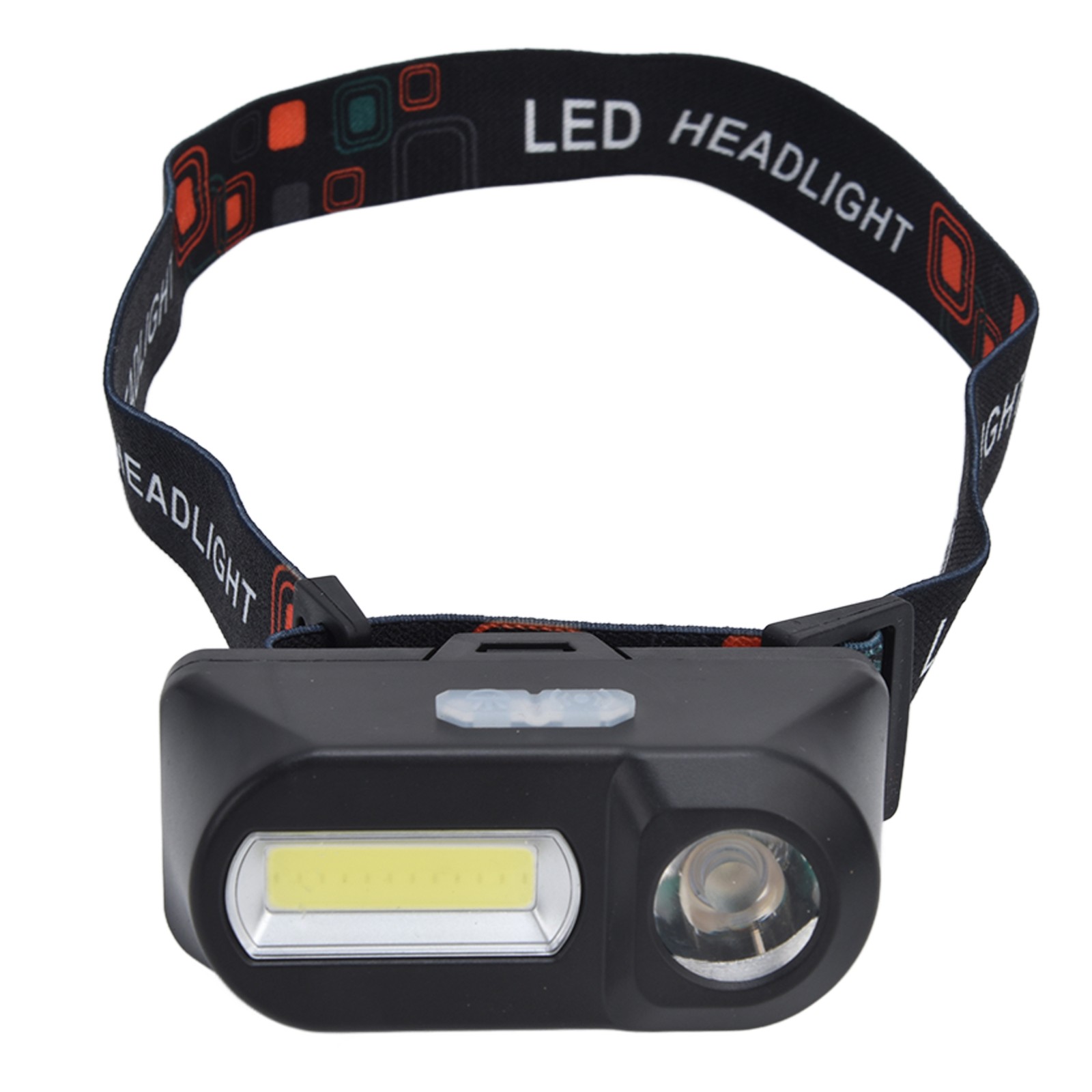 .LED Headlamp USB Rechargeable Mini Adjustable Head Flashlight For Camping