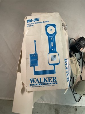 Walker W6-UNI-K-NC-00, AMPLIFIED HANDSET, Ash