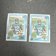 Panini Rated Rookie Travis Hunter Jacksonville Jaguars NFL Cards (2)