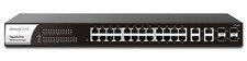 DrayTek VigorSwitch P1282 28-portowy gigabitowy przełącznik PoE+ + 4 x SFP