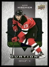 Nico Hischier 2020-21 Upper Deck Ovation #O-5 New Jersey Devils