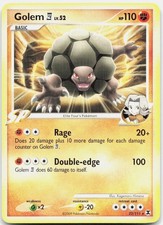 Golem E4 23/111 Rare Rising Rivals Pokemon Near Mint on eBay