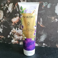 Nakery Beauty Skin Toning BODY BUTTER Vanilla Blossom SEALED 300ml Crepe Repair