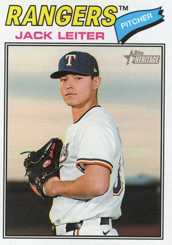 2026 Topps Heritage #304 Jack Leiter | Baseball Card