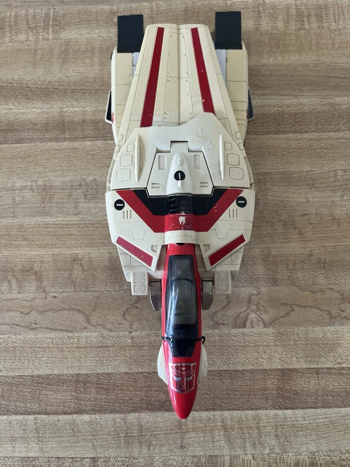 Figura de acción Hasbro incompleta Transformer G1 Jetfire Autobot Jet 1984 vintage Foto 3 de 4