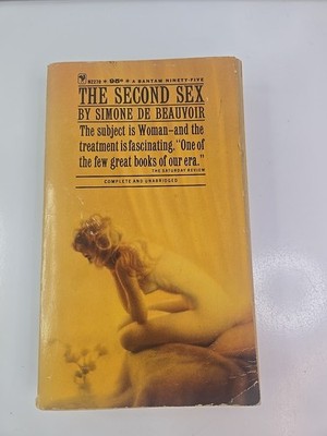 The Second Sex by Simone De Beauvoir 1961 Paperback.  G-280
