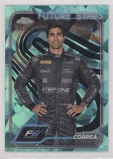 2024 Topps Chrome Sapphire Edition Formula 1 Aqua 14/99 Juan Manuel Correa vv7