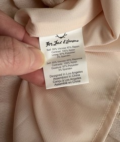 For Love & Lemons Emelia Romper Playsuit XS Blush Frilly Romantic Soft Girl