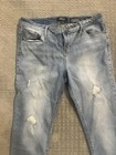 Buffalo David Bitton Light Denim Jeans Pants Jess Sz 12 Mid Rise Skinny — photo 2