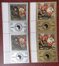 Ruanda 1974 2 x Mi 671 - 672**,  Mi 7,20 &euro;, postfrisch