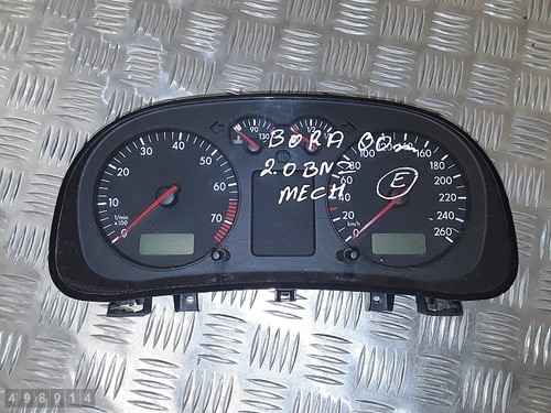 2000 VW BORA TACHO KOMBIINSTRUMENT BENZIN LHD 2000PETROL 1035100002