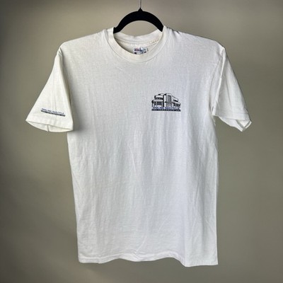 Vintage Pan Am Shuttle T Shirt Hanes Beefy T Made USA Corporate Airline 80s 90s