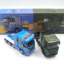 1:64 Scania R650 Truck Zugmaschine Alloy Auto Modell Sammlerstück Dekoration