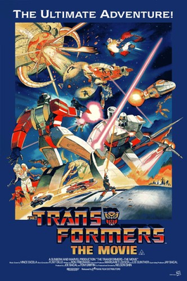 #ad Matt Ferguson Transformers The Movie Foil Edition Screen Print 24quot;x36quot; X 100 LE $199.97