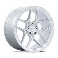 Tsw Wheels Tw008 Slipstream 19x10.5 25 Gloss Silver 5x114.3 5x4.5 Qty 1