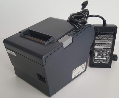 EPSON TM-T88IV POS RJ-45 Netzwerk Thermo Bondrucker KASSENDRUCKER + Netzt. M129H