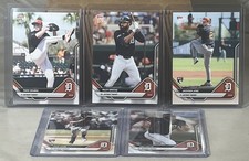 2025 TOPPS NOW Road to Opening Day DETROIT TIGERS Team Set Jobe RC Print Run 709