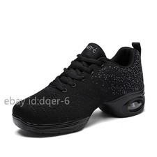 Women's Dance Sneakers Jazz Salsa Dance Shoes Dancing Shoe Mesh Hip Hop Modern