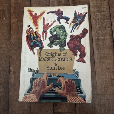 Origins of Marvel Comics by Stan Lee TP (Simon & Schuster, 1974) - Vintage READ