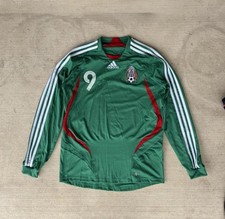 2007/2008 Adidas Mexico Jersey Size Mens Small #9 Player Version Borgetti