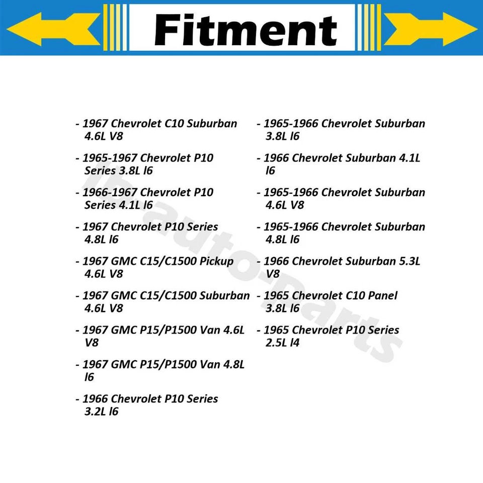 Front Tie Rod Ends & Ball Joint 8x Fits Chevrolet C10 Suburban 4.6L 1967 — 第 4/4 张图片