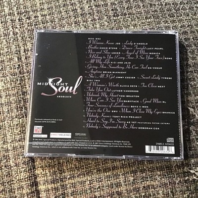 MIDNIGHT SOUL ABSOLUTE 2002 2-CD SET OOP TIME-LIFE PRINT 24TRX