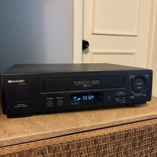 Sharp VC-H972U Hi-Fi Stereo 4-Head VHS HQ VCR Player/Recorder NTSC SD