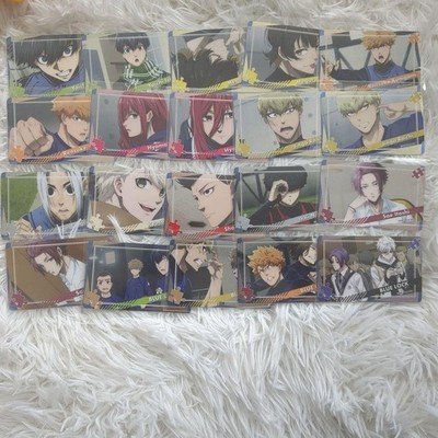 Blue Lock Trading Card Set 20 Karten Anime Serie Guter Zustand