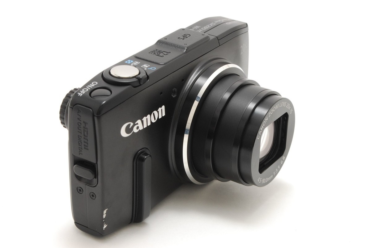 Canon PowerShot SX280 HS 12.1MP Digital Camera - Black for