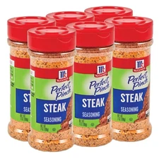 McCormick Perfect Pinch Steak Seasoning, 7 oz (Pack of 6) 