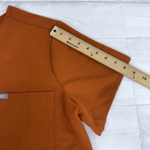 NEU Figs Catarina Peeling Top Damen L Dirty Chai orange Krankenschwester medizinisch PO 5855 Herbst - Bild 12 von 15